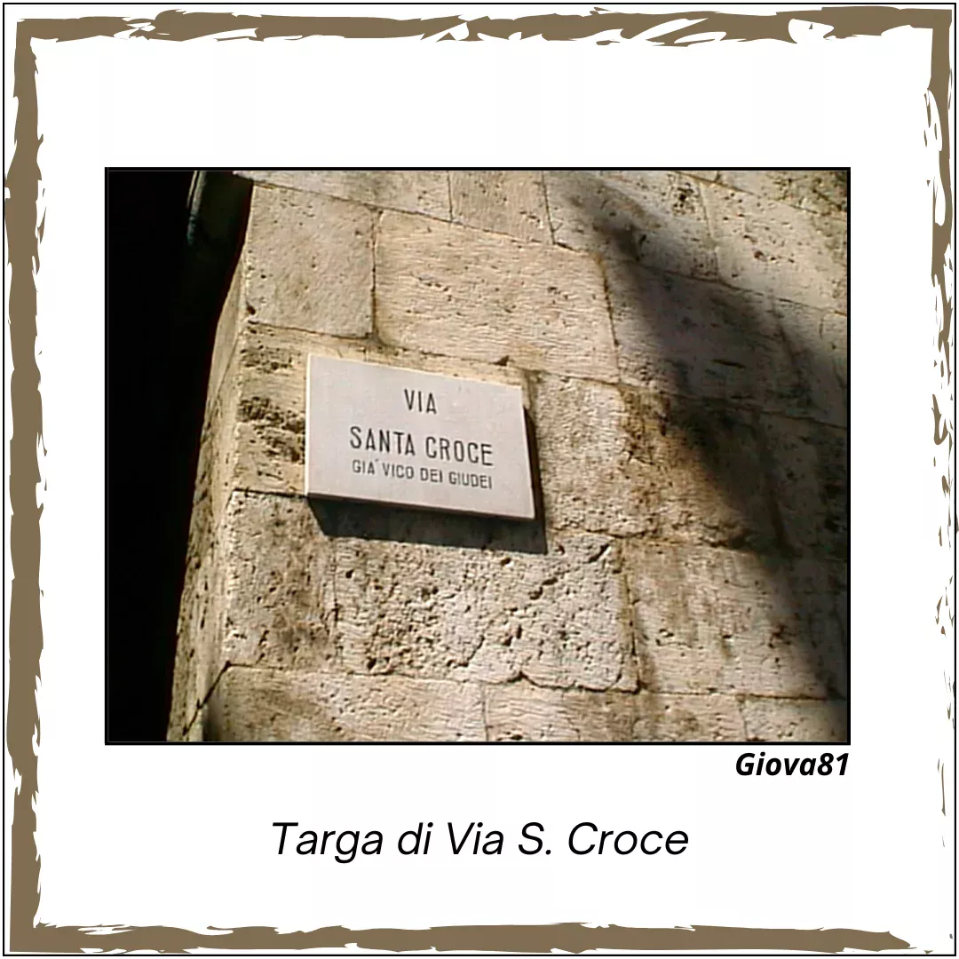 Via santa Croce